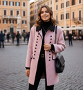 Cappotto Sartoriale Rosa