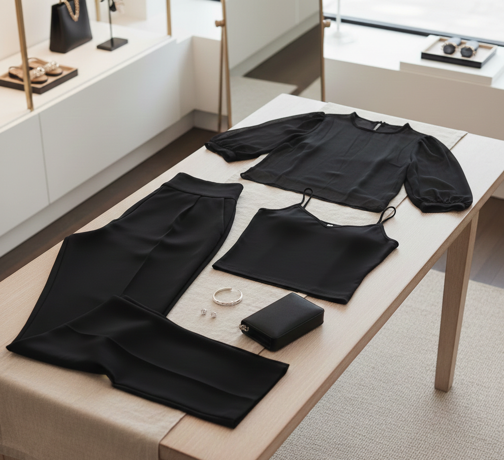 Completo Noir Eclipse - 3 pz