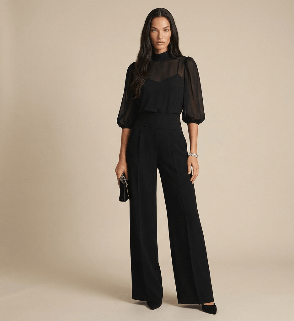 Completo Noir Eclipse - 3 pz - DressMilano