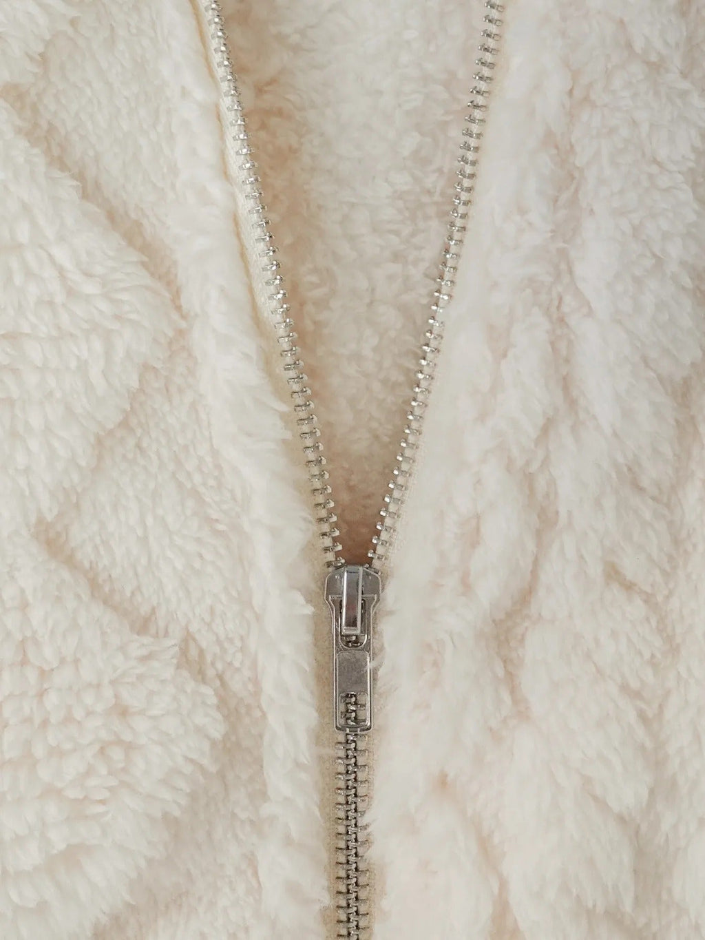 Hoodie Teddy Cream - DressMilano