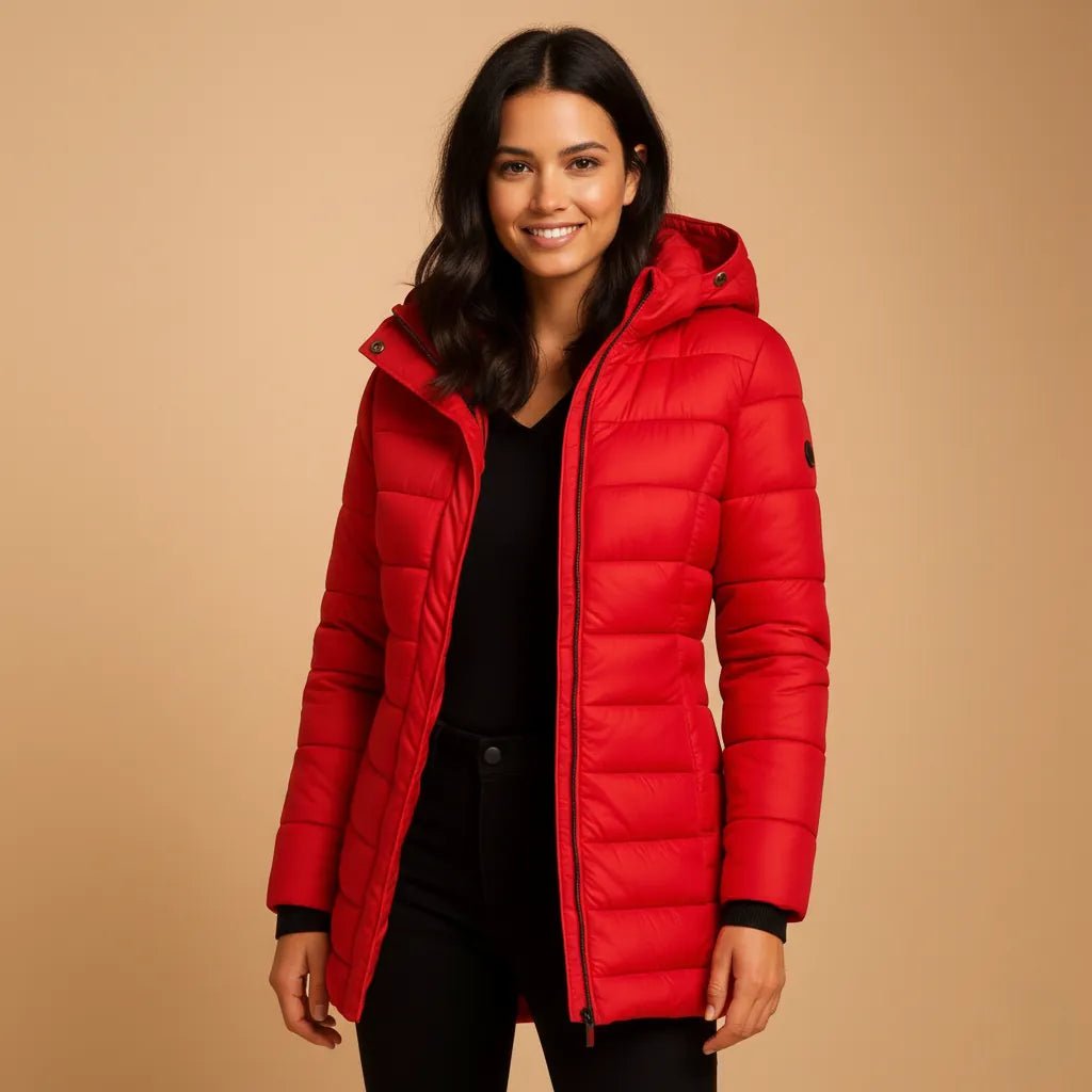 Piumino lungo con cappuccio - DressMilano