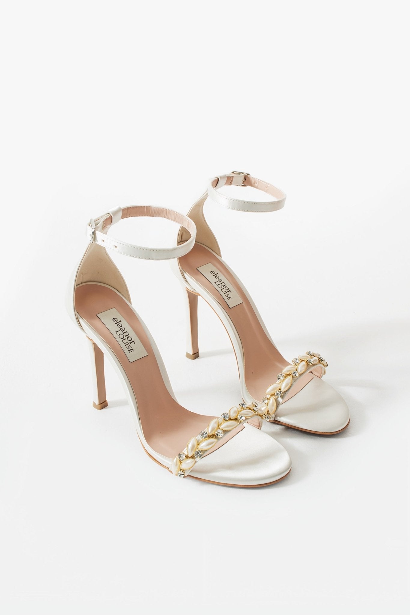 Sandali con tacco e dettaglio gioiello - DressMilano